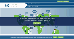 Desktop Screenshot of languagescientific.com